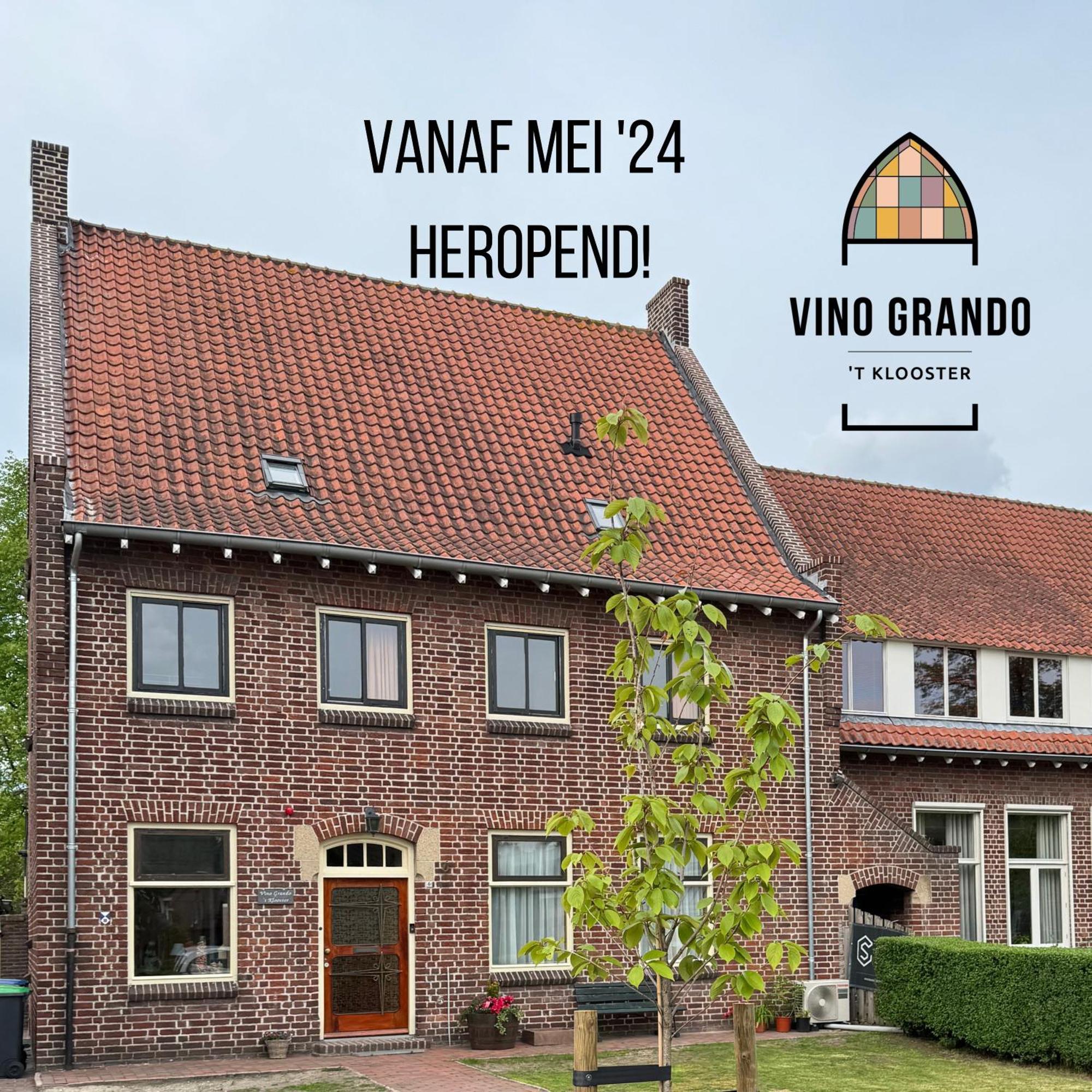 Vino Grando 'T Klooster Bed & Breakfast Odiliapeel Exterior photo
